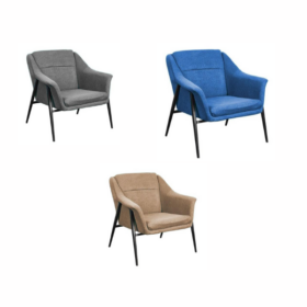Fauteuil Club Moderne - ZH-621 en Tissu