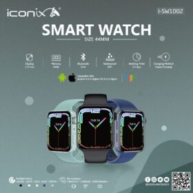 Montre connectée ICONIX I-SW1002 : Écran 1.75", NFC & Étanche IP67