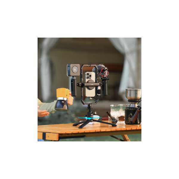 Kit vidéo SmallRig 4704 – Cage, Micro, Lumière et Trépied pour Tournage Pro Smartphone Kit vidéo SmallRig 4704 – Cage, Micro, Lumière et Trépied pour Tournage Pro Smartphone