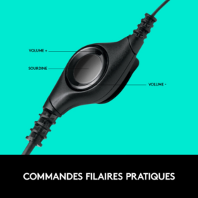 Logitech USB Headset H390 – Casque filaire stéréo avec micro antibruit et confort prolongé – Image 4