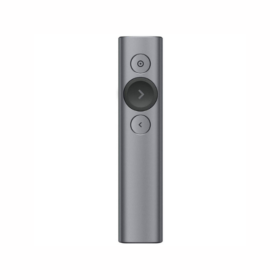 Logitech Spotlight Presenter – Télécommande de Présentation Sans Fil, Laser Numérique, Portée 30m, USB-C & Bluetooth
