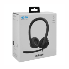 Logitech USB Headset H390 – Casque filaire stéréo avec micro antibruit et confort prolongé – Image 2