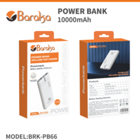 Power Bank - Baraka BRK-PB66 Blanc (10000mAh) – Image 5