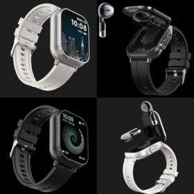 Montre Connectée 2-en-1 avec Écouteurs Bluetooth Intégrés – Écran HD 2.01", Suivi Santé & Sports, Étanche IP67 – Image 2
