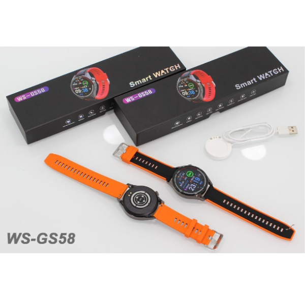 Montre Connectée de Sport WSTER WS-GS58 - Appels Bluetooth et Moniteur de Fréquence Cardiaque Montre Connectée de Sport WSTER WS-GS58 - Appels Bluetooth et Moniteur de Fréquence Cardiaque