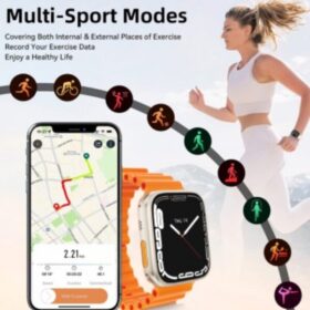 Montre Connectée de Sport WSTER WS-GS28 - Écran 2.2" - Appels Bluetooth – Image 3