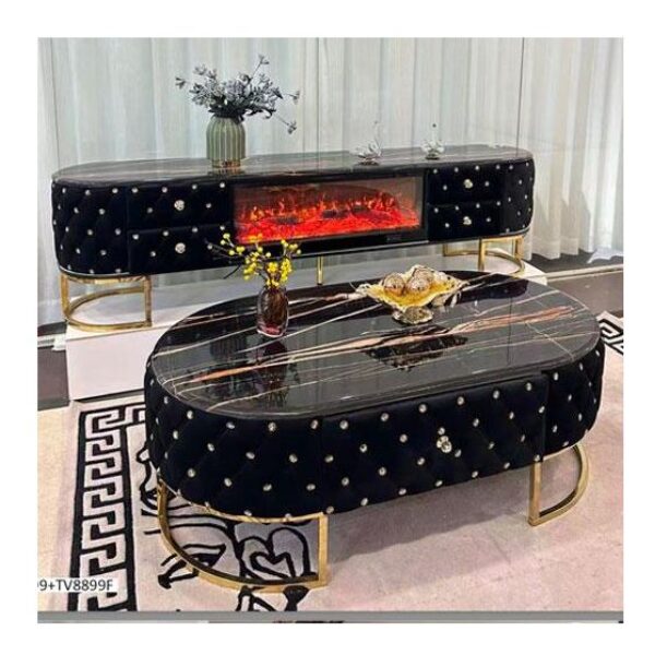 Ensemble Table TV & Table Basse 8899 - Design Moderne