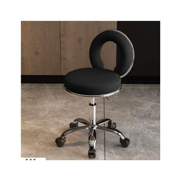 Chaise de Bar Moderne et Élégante - 111 Noire - 54x51x104 cm