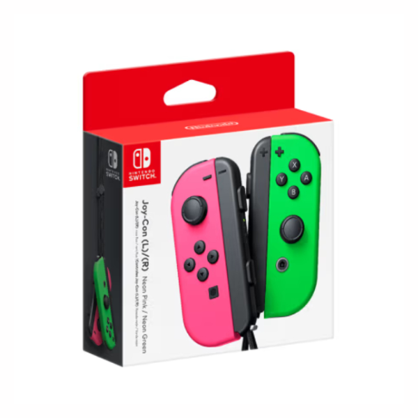 Paire de Manettes Nintendo Switch Joy-Con – Droit & Gauche, Sans Fil, Vibration HD, Compatible Mode Solo & Duo Paire de Manettes Nintendo Switch Joy-Con – Droit & Gauche, Sans Fil, Vibration HD, Compatible Mode Solo & Duo