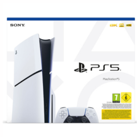Console Sony PlayStation 5 Slim – SSD 1 To, Lecteur Blu-ray, 4K/8K HDR, Ray Tracing, Audio 3D, Manette DualSense – Image 2