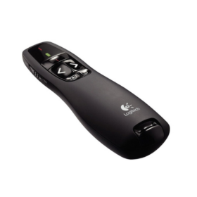 Logitech R400 – Pointeur Laser Sans Fil, Présentateur USB, Portée 15m, Compatible Windows