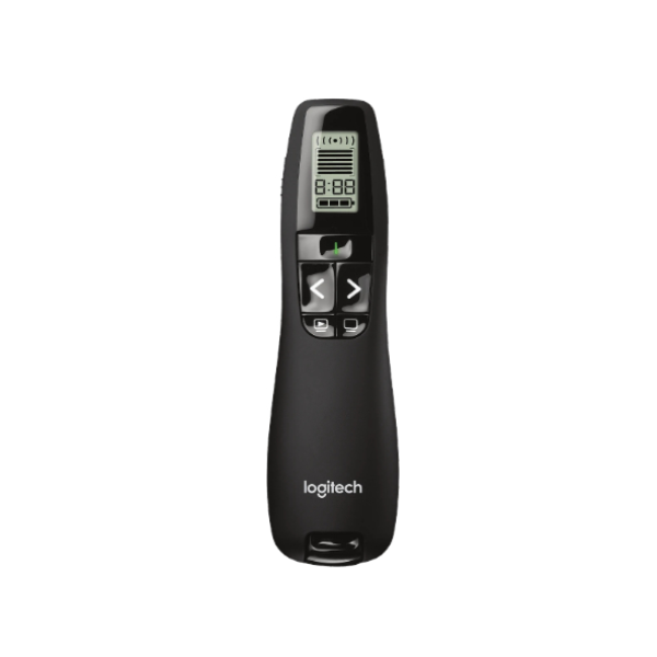 Logitech R800 – Pointeur Laser Vert Professionnel, Présentateur Sans Fil, Écran LCD, Portée 30m Logitech R800 – Pointeur Laser Vert Professionnel, Présentateur Sans Fil, Écran LCD, Portée 30m