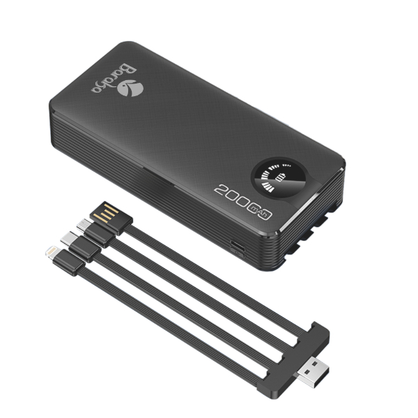 Power Bank-Baraka BRK-PB33 Noir (20000mAh) Power Bank-Baraka BRK-PB33 Noir (20000mAh)