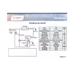 Réfrigérateur bar Smart Technology STR-90H - 90L – Image 5