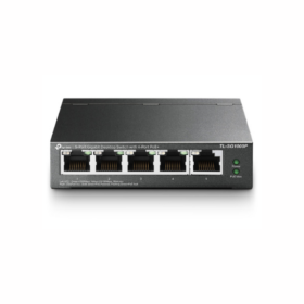 Switch TP-Link TL-SG1005P – 5 Ports Gigabit 10/100/1000 Mbps, Dont 4 Ports PoE, Budget 56W, Boîtier Métal, Plug & Play