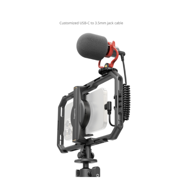 Kit vidéo SmallRig 4704 – Cage, Micro, Lumière et Trépied pour Tournage Pro Smartphone Kit vidéo SmallRig 4704 – Cage, Micro, Lumière et Trépied pour Tournage Pro Smartphone