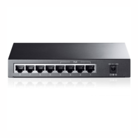 Switch TP-Link TL-SF1008P – 8 Ports Fast Ethernet 10/100 Mbps, Dont 4 Ports PoE, Boîtier Métal, Plug & Play