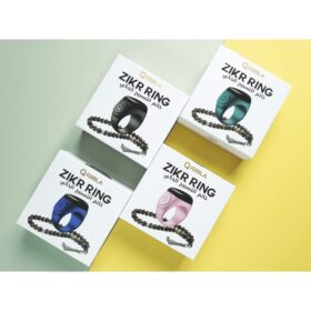 Anneau Intelligent iQIBLA Zikr Ring Noor (N01) - Compteur de Tasbih et Rappels de Prière – Image 4