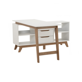 Bureau de Travail MANDO 173/171- 124057- (4 compartiments + 3 tiroirs) – Image 3