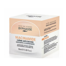 Byphasse CRÈME ANTI-TACHES Niacinamide Skin Booster 50 ml – Hydratation, Unification et Éclat