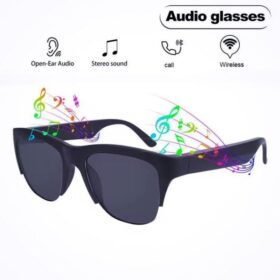 Lunettes de soleil avec caméra Wi-Fi HD 4K