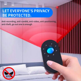 Détecteur de caméra cachée Anti-espion, Protection de sécurité, Bug, espion discret, Gadgets invisibles, capteur de présence infrarouge professionnel