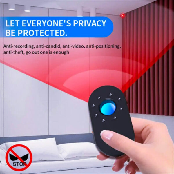 Détecteur de caméra cachée Anti-espion, Protection de sécurité, Bug, espion discret, Gadgets invisibles, capteur de présence infrarouge professionnel Détecteur de caméra cachée Anti-espion, Protection de sécurité, Bug, espion discret, Gadgets invisibles, capteur de présence infrarouge professionnel