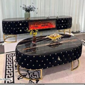 Ensemble Table TV & Table Basse 8899 - Design Moderne