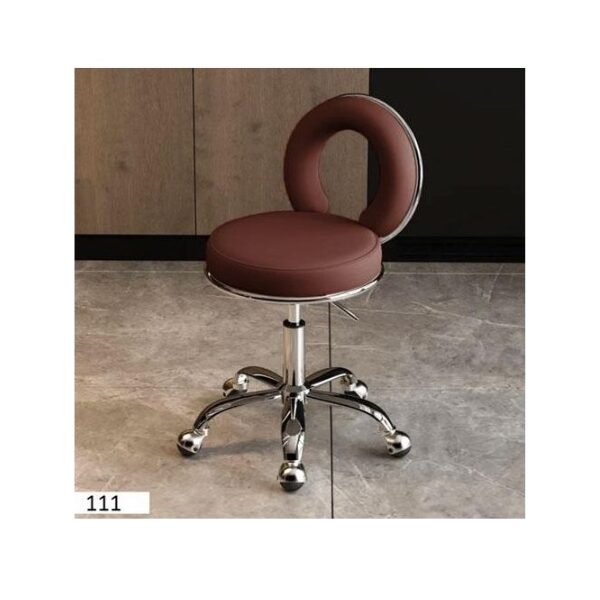 Chaise de Bar Moderne et Élégante - 111 Noire - 54x51x104 cm