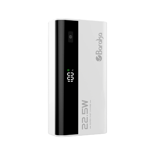 Power Bank Portable Baraka BRK-PB11 Blanc (5000MAH) Power Bank Portable Baraka BRK-PB11 Blanc (5000MAH)