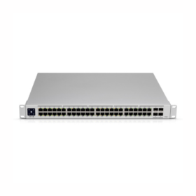 Switch Ubiquiti UniFi USW-PRO-48-POE – 48 Ports Gigabit (40 PoE+ / 8 PoE++), 4 SFP+ 10G, Écran Tactile, Gestion UniFi – Image 2