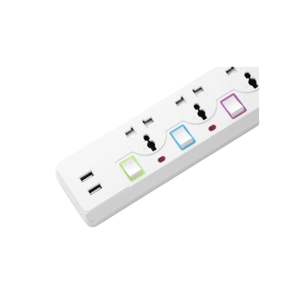 Rallonge électrique  R SCAR RS-226U (10M) –  Ports USB Intégrés