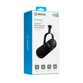 BOYA BY-DM500 – Micro Dynamique Cardioïde XLR – Studio, Podcast, Broadcast – Image 4