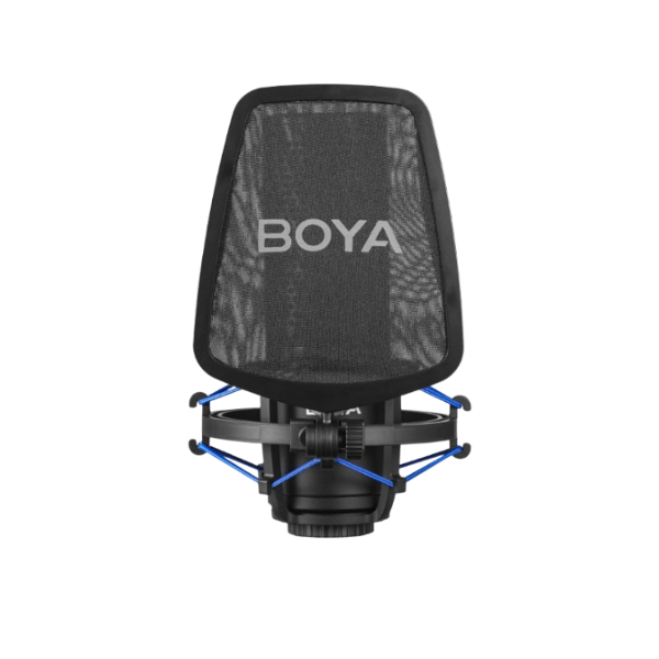 BOYA BY-M1000 Pro – Micro Studio à Condensateur XLR – Directivités Multiples + Filtre Anti-Pop