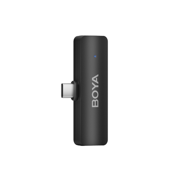 BOYA BY-V4U – Système de Micro Cravate Sans Fil 4 Canaux – USB-C – Réduction de Bruit & Autonomie 6h