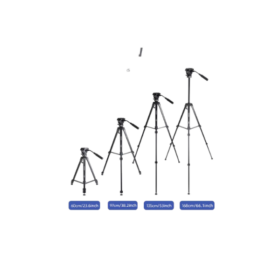 Trépied Professionnel YUNTENG VCT-860 – Aluminium Haute Qualité, Hauteur 168 cm, Charge 4 kg – Image 2