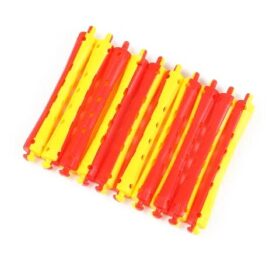 Lot de 10 bigoudis perms rods – Boucles définies et volume nature