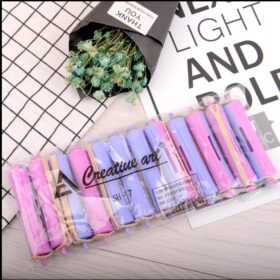Lot de 10 bigoudis perms rods – Boucles définies et volume nature – Image 3