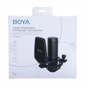 BOYA BY-M1000 Pro – Micro Studio à Condensateur XLR – Directivités Multiples + Filtre Anti-Pop – Image 6