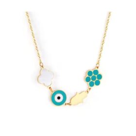 Collier plaqué Or  en acier inoxydable – Élégance et Durabilité – Image 5