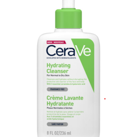 Crème Lavante Hydratante CeraVe 236ml – Soin Quotidien pour Peaux Sèches et Sensibles