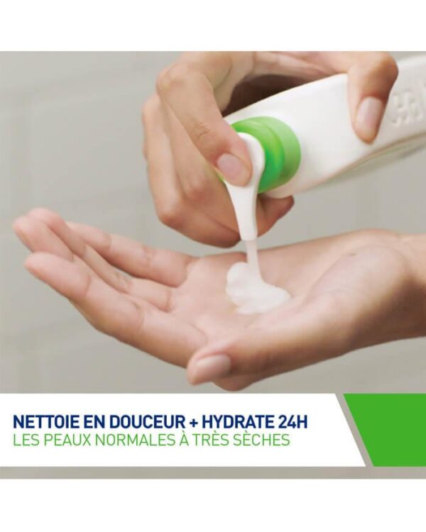 Crème Lavante Hydratante CeraVe 236ml – Soin Quotidien pour Peaux Sèches et Sensibles