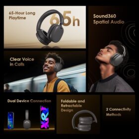 Casque Bluetooth Oraimo BoomPop Lite – Autonomie 65h – Image 3