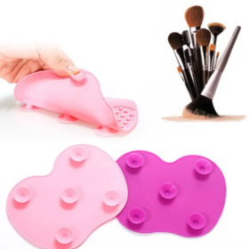 Tapis de nettoyage pour pinceaux de maquillage en silicone – Nettoyage rapide, doux et efficac – Image 3