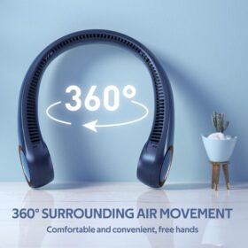 Ventilateur Portable De Cou BLADELESS FAN 5v-1a – Image 3