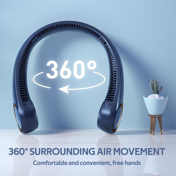 Ventilateur Portable De Cou BLADELESS FAN 5v-1a