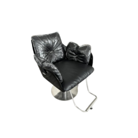 Chaise Coiffeur W-AF039 Noir + Table Pour Teinture – Ensemble professionnel ergonomique et fonctionnel