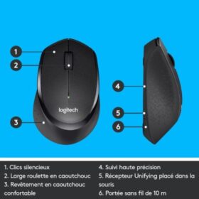 Souris sans fil - Logitech B330 Silent Plus – Image 6