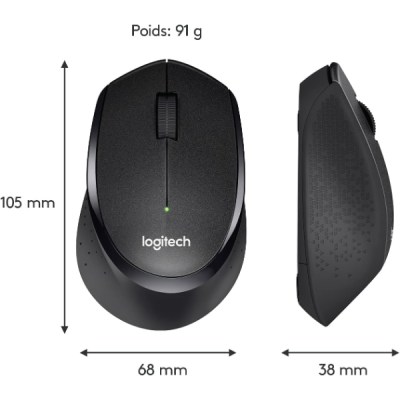 Souris sans fil - Logitech B330 Silent Plus Souris sans fil - Logitech B330 Silent Plus