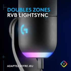 Microphone dynamique Logitech G Yeti GX USB – Image 3